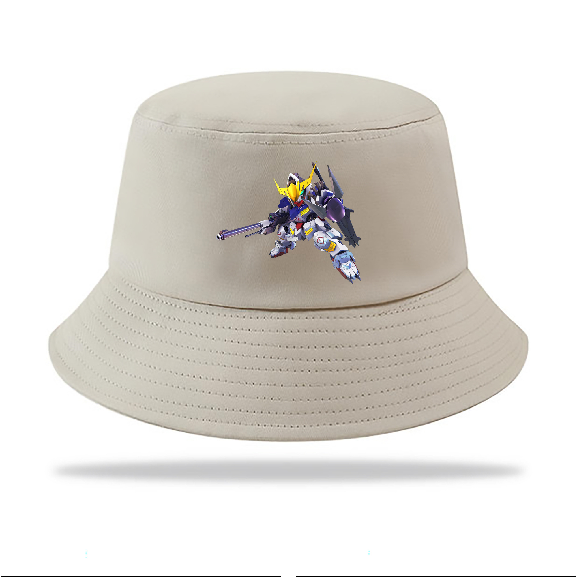 （画像用） 機動戦士ガンダム Mobile Suit Gundam アウトドア日除けバケットハット